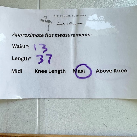 Adrianna Papell Long Tiered Skirt Women’s Large Maxi Flowy Boho Drawstring NEW - Picture 8 of 8